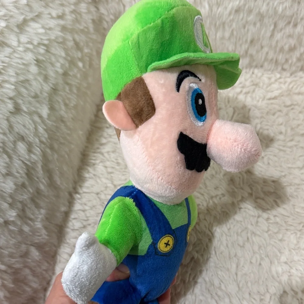 Luigi Plush Toy - Green and Blue Kids Stuffed Character